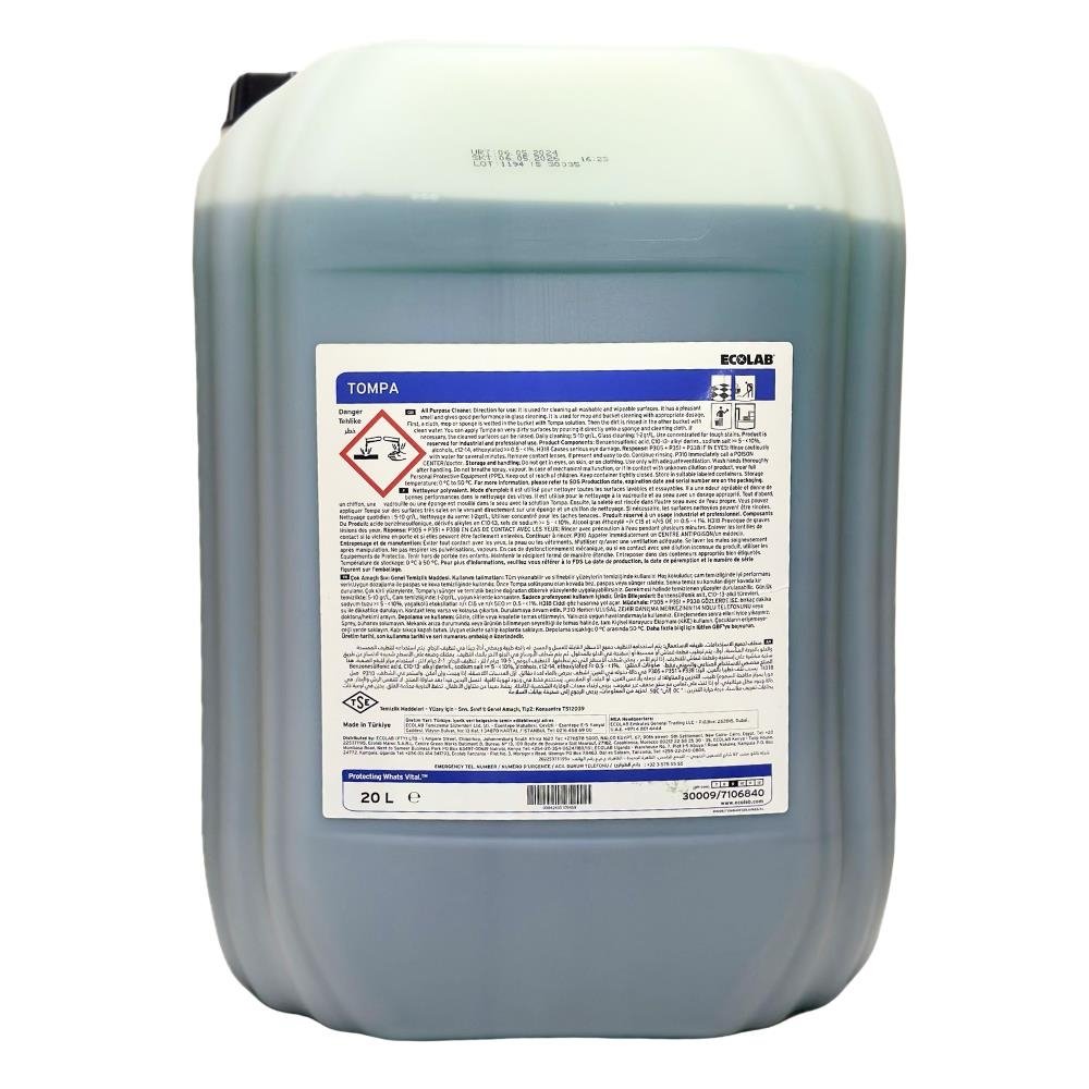 Ecolab Tompa Çok Amaçlı Genel Temizleyici 20 Kg