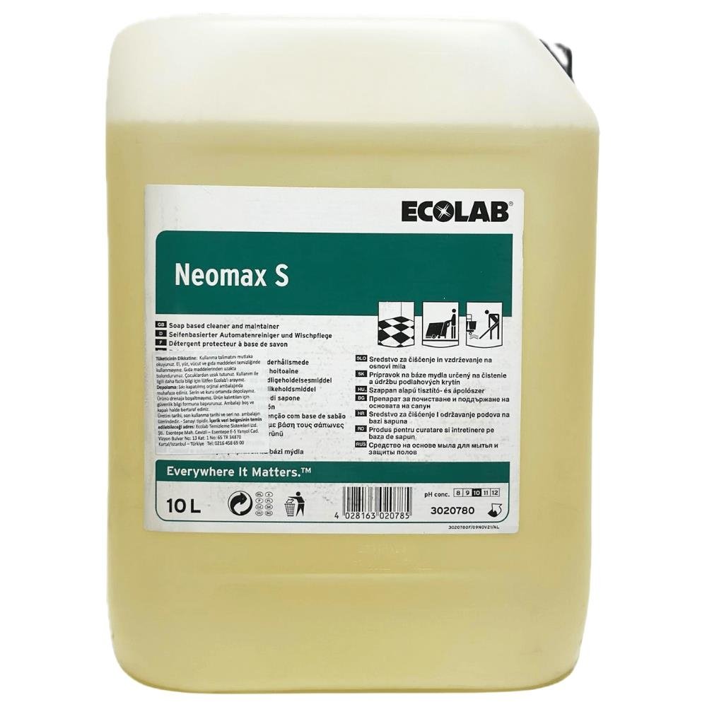 Ecolab Neomax S Sabun Bazlı Otomat Yüzey Temizleyici 10 Kg