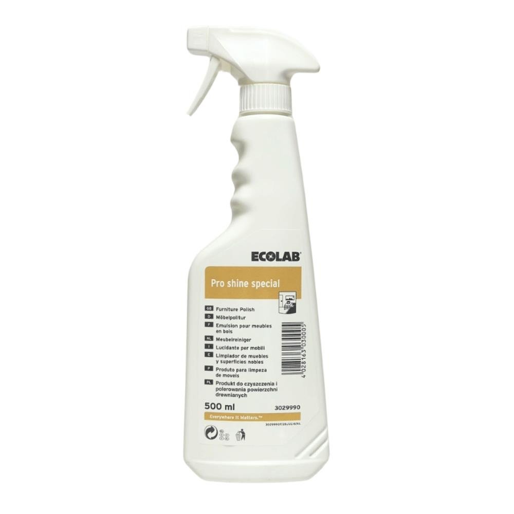 Ecolab Pro Shine Ahşap Mobilya Bakım Ürünü 500 Ml (1 KOLİ 6 ADET)