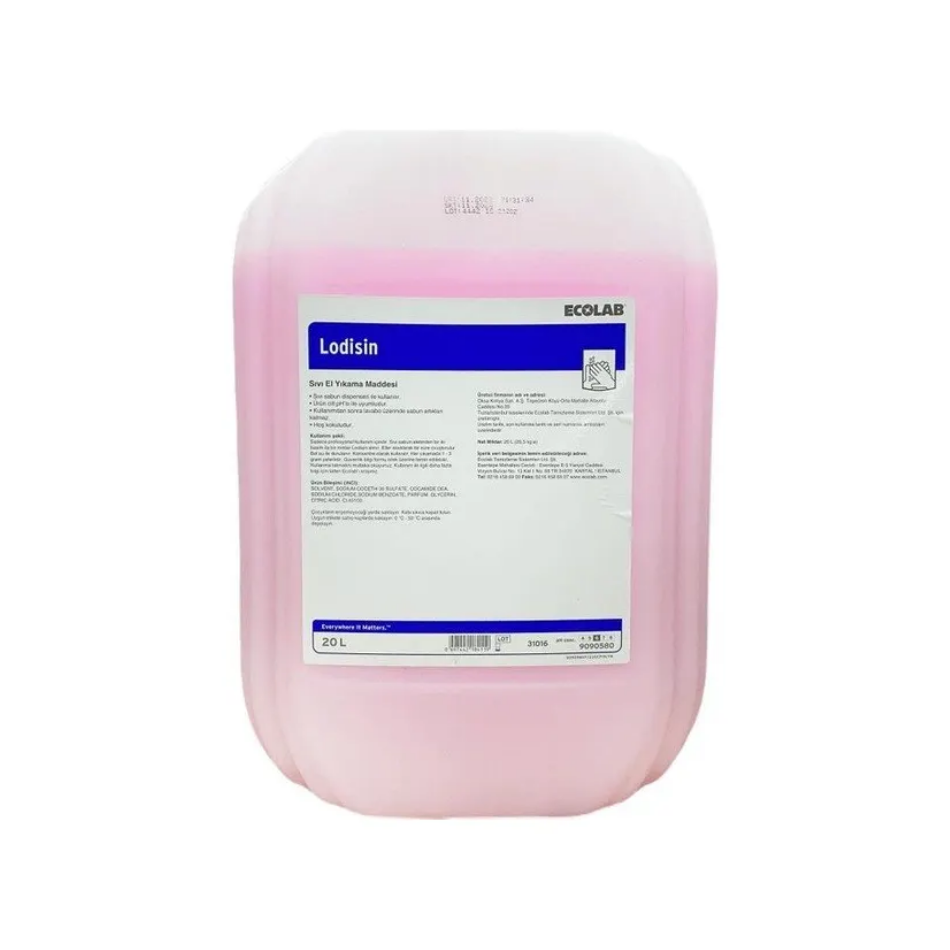 Ecolab Lodisin Sedefli El Sabunu Pembe 20 Lt