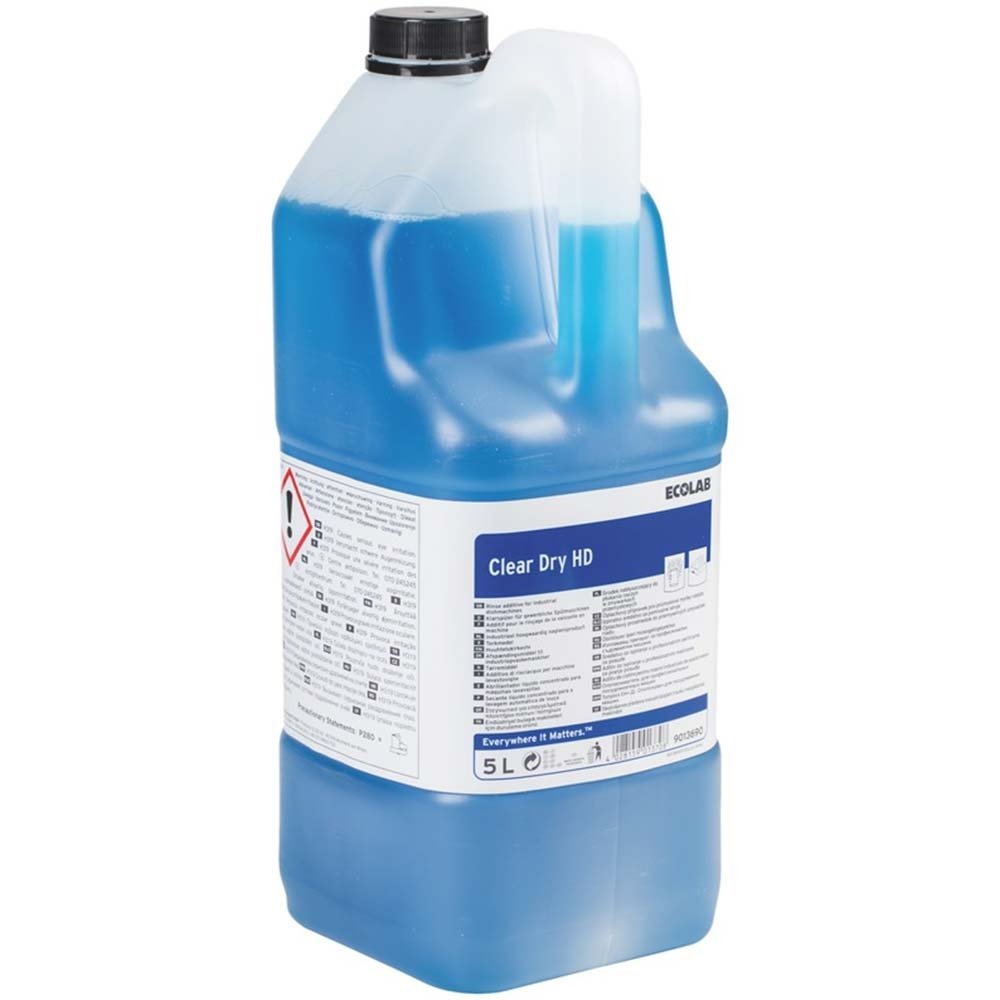 Ecolab Clear Dry HD Bulaşık Makinesi Durulama Maddesi Konsantre Sıvı 5 LT (1 KOLİ 2 ADET)