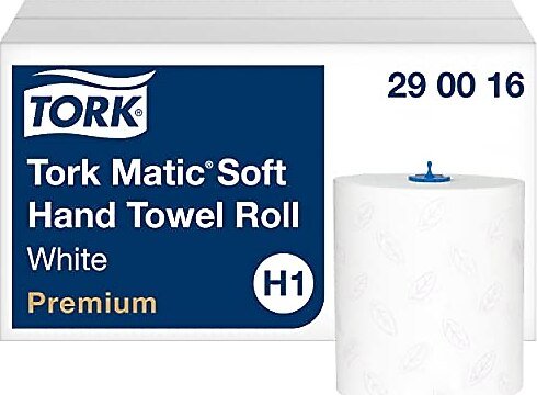 Tork Matic® Ekstra Yumuşak Hareketli El Havlusu 2 Katlı Premium H1 Beyaz (1 Rulo 100 Metre-Koli İçi 6 Rulo)