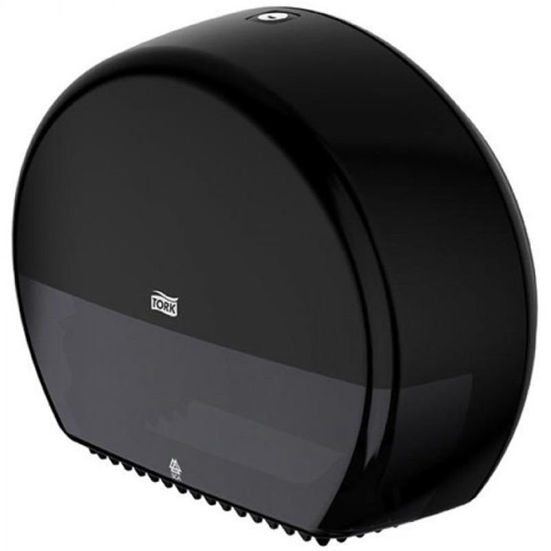 T-555008 Tork Siyah T2 Sistem Mini Jumbo WC Tuvalet Kâğıdı Dispenseri