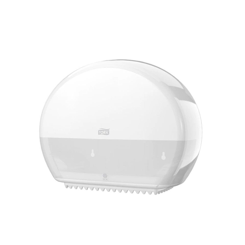 T-555000 Beyaz Tork T2 Sistem Mini Jumbo Tuvalet Kâğıdı Dispenseri